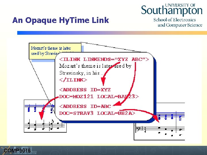 An Opaque Hy. Time Link COMP 3016 Event 