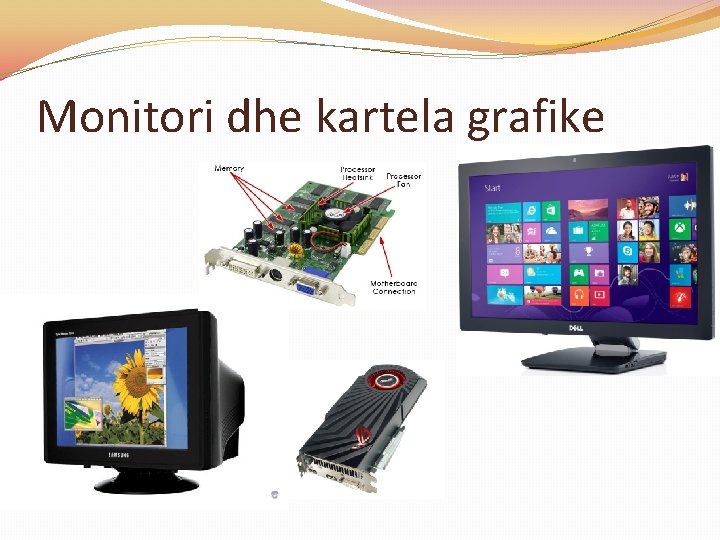 Monitori dhe kartela grafike Monitori dhe kartela grafike