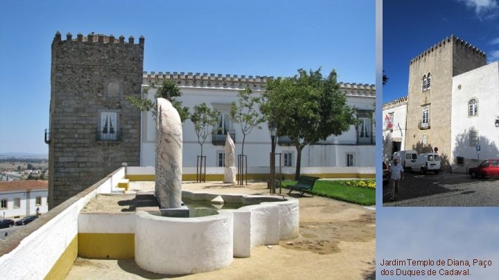 Jardim Templo de Diana, Paço dos Duques de Cadaval. Jardim Templo de Diana, Paço dos Duques de Cadaval.