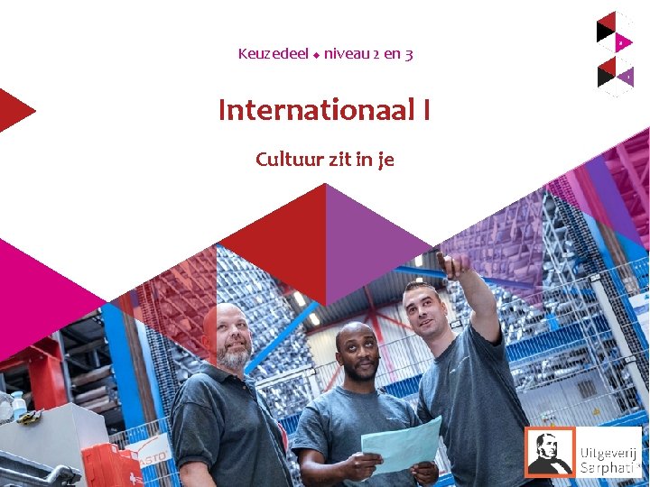 Keuzedeel niveau 2 en 3 Internationaal I Cultuur zit in je 