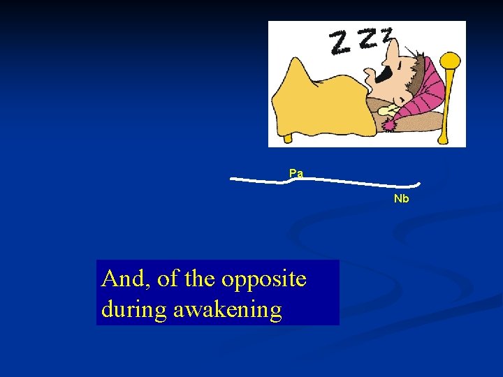 Pa Nb And, of the opposite during awakening Pa Nb And, of the opposite during awakening