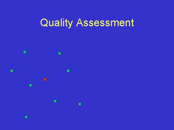 Quality Assessment 