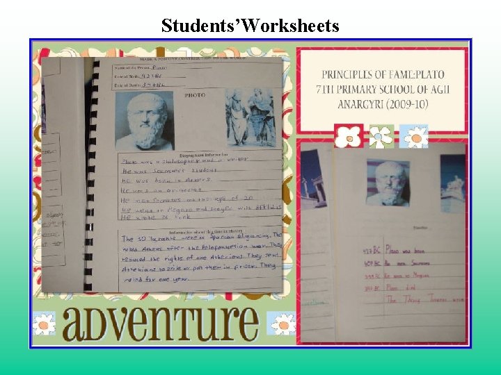 Students’Worksheets 