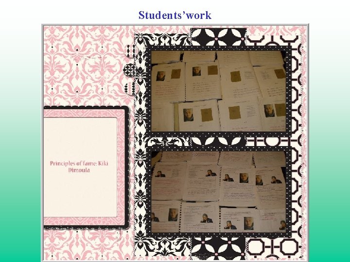 Students’work 