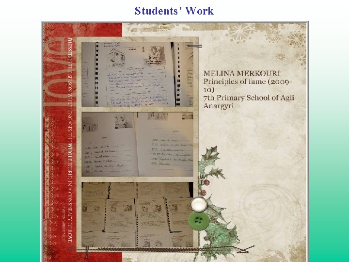 Students’ Work 