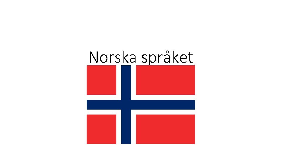 Norska språket 