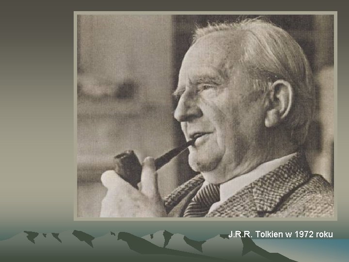 J. R. R. Tolkien w 1972 roku 