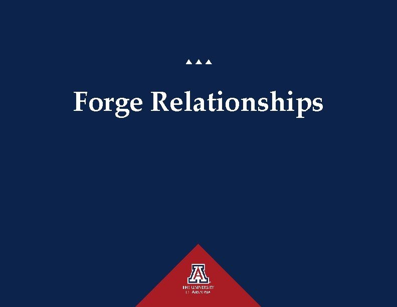 Forge Relationships 
