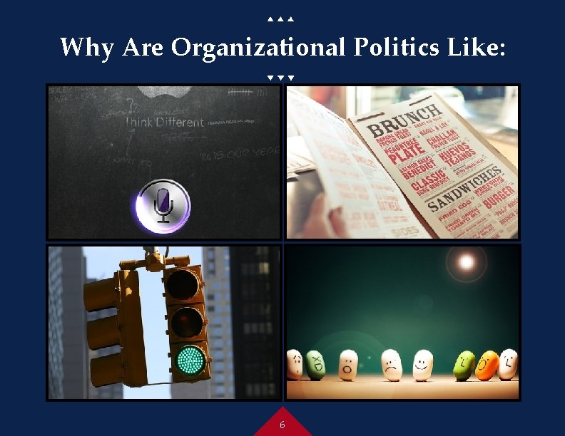 Why Are Organizational Politics Like: 6 