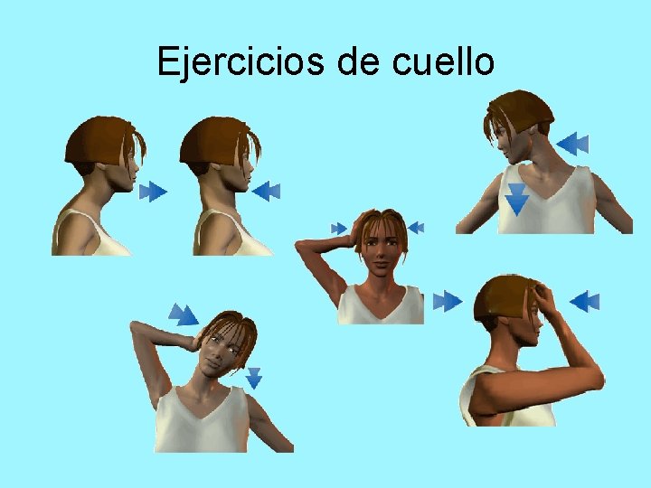 Ejercicios de cuello 