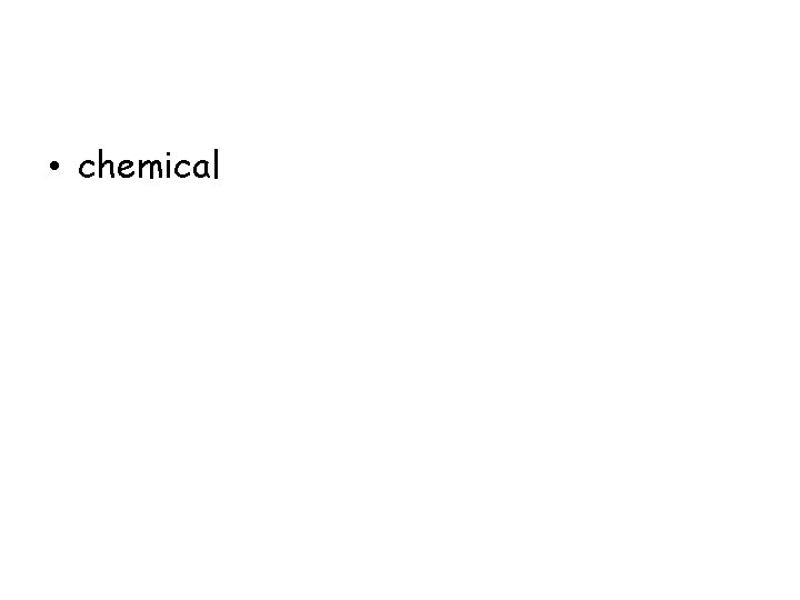  • chemical 