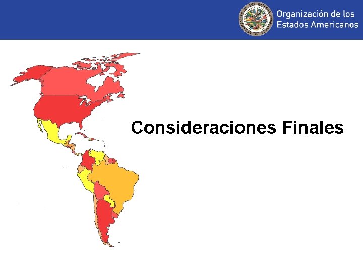 Consideraciones Finales 