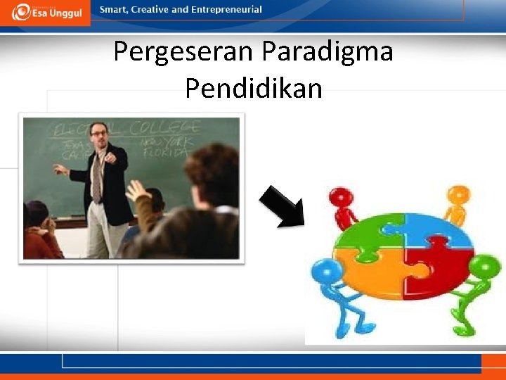 Pergeseran Paradigma Pendidikan 