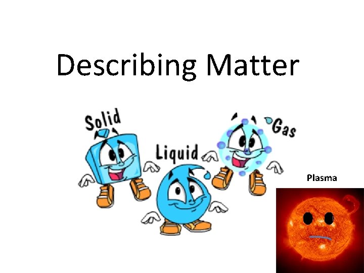 Describing Matter Plasma 