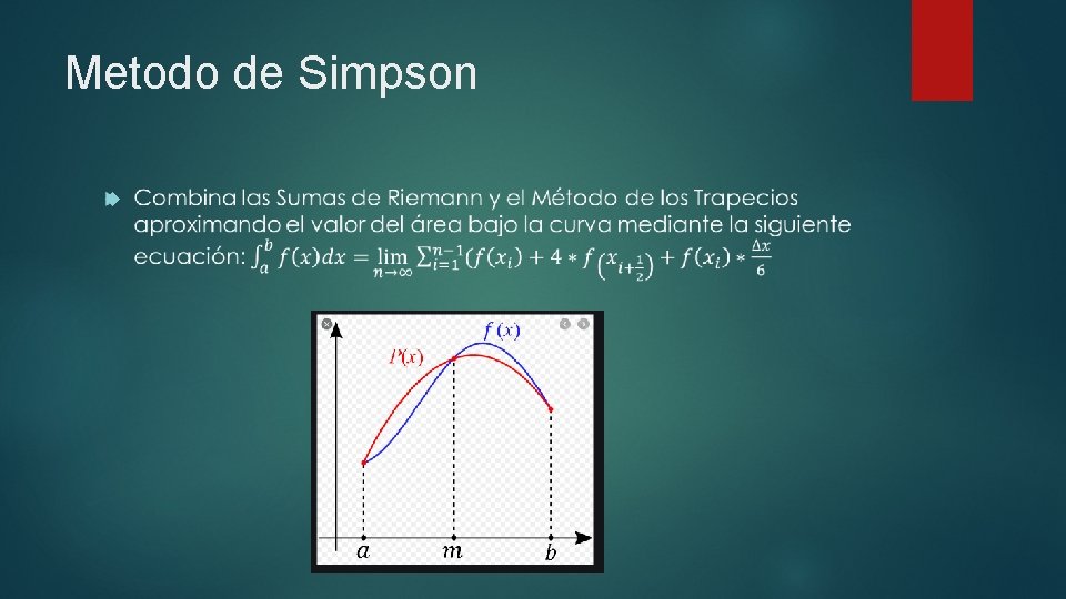 Metodo de Simpson 