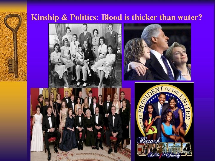 Kinship & Politics: Blood is thicker than water? 