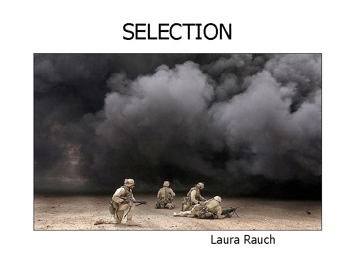 SELECTION Laura Rauch 