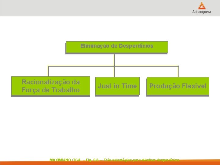 Eliminação de Desperdícios Racionalização da Força de Trabalho Just in Time Produção Flexível MAXIMIANO
