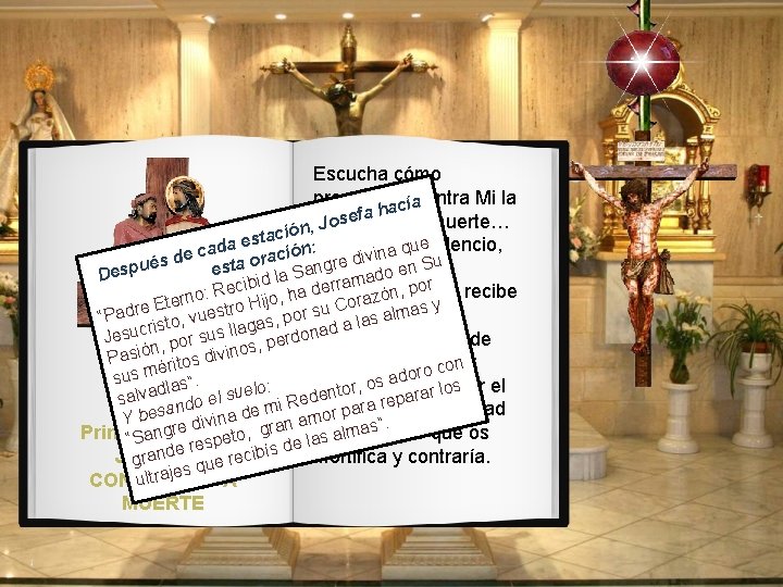 Escucha cómo pronuncian contra Mi la hacía a f e s Jo n, sentencia Escucha cómo pronuncian contra Mi la hacía a f e s Jo n, sentencia