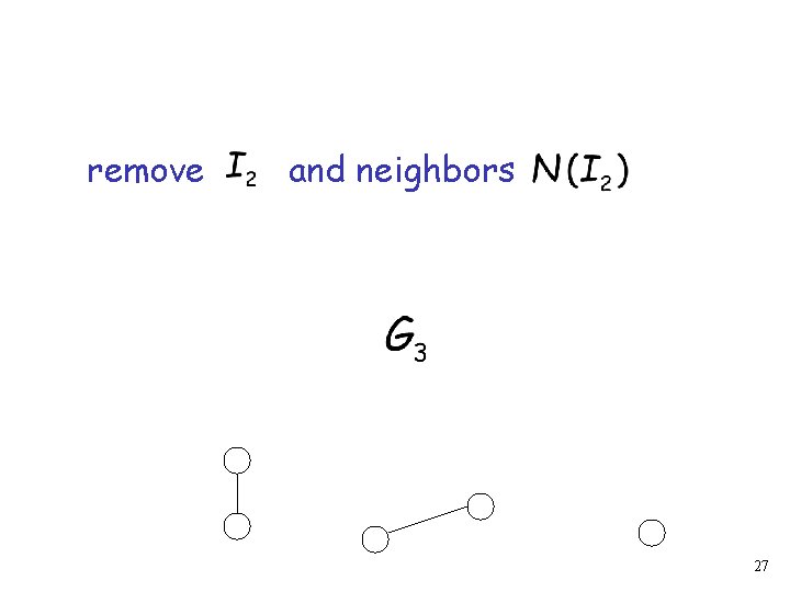 remove and neighbors 27 