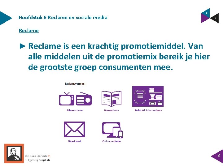Hoofdstuk 6 Reclame en sociale media Reclame ► Reclame is een krachtig promotiemiddel. Van