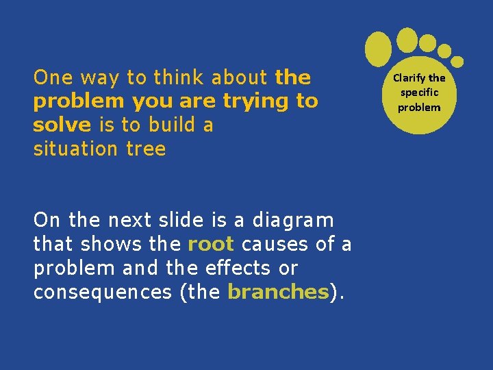 One way to think about the problem you are trying to solve is to