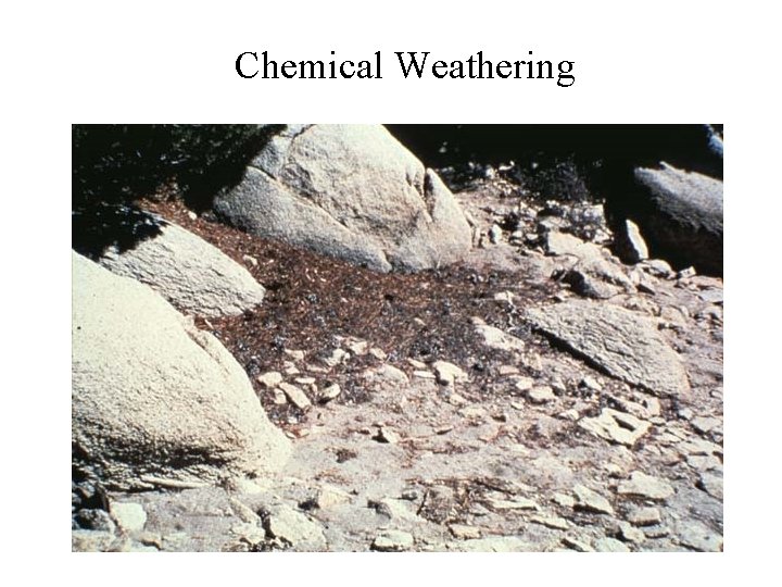 Chemical Weathering 