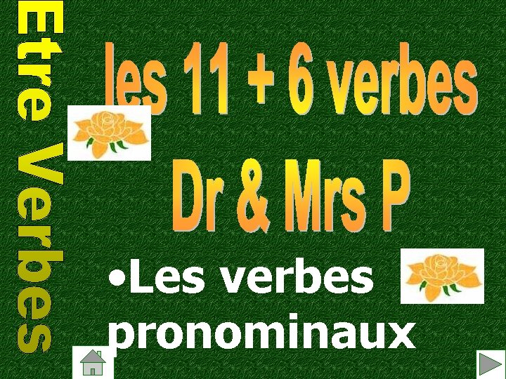  • Les verbes pronominaux 