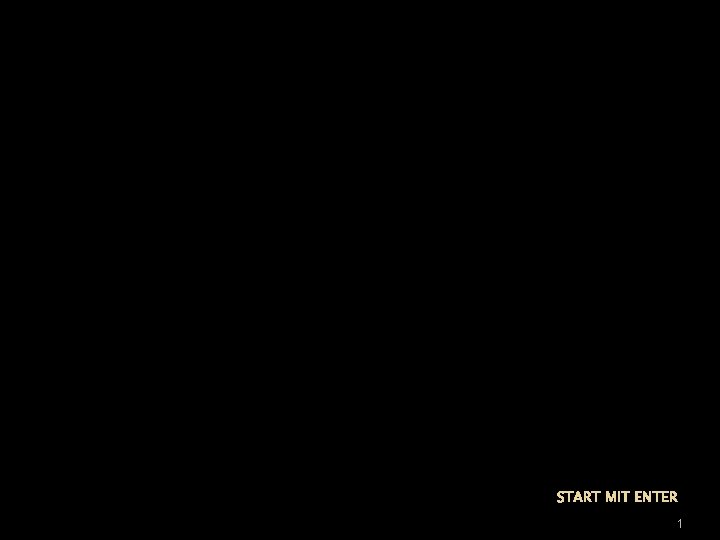 START MIT ENTER 1 