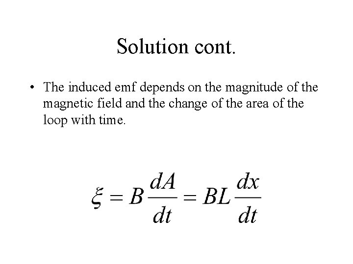 Chapter 29 Faradays Law Electromagnetic Induction In the