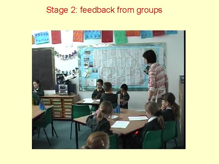 Stage 2: feedback from groups 