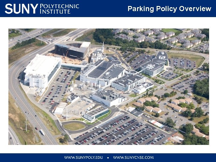 Parking Policy Overview 