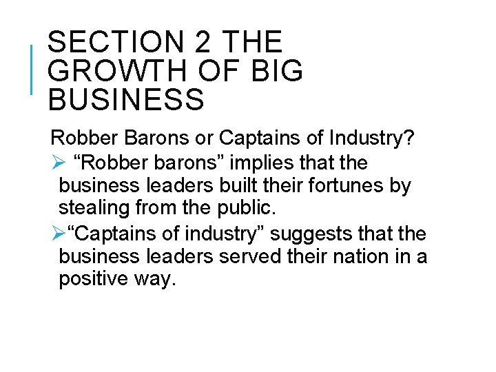 CHAPTER 13 NOTES SECTION 1 A TECHNOLOGICAL REVOLUTION