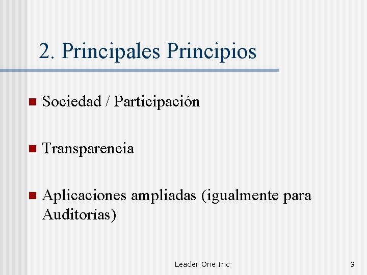 Auditora de Desempeo Administrando para Resultados hacia Valor