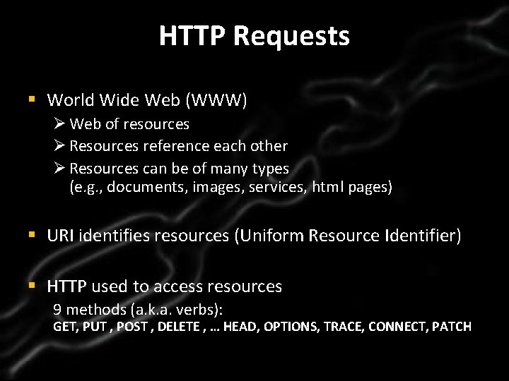 Requests Click to. HTTP edit Master title style § • World Wide Web (WWW)