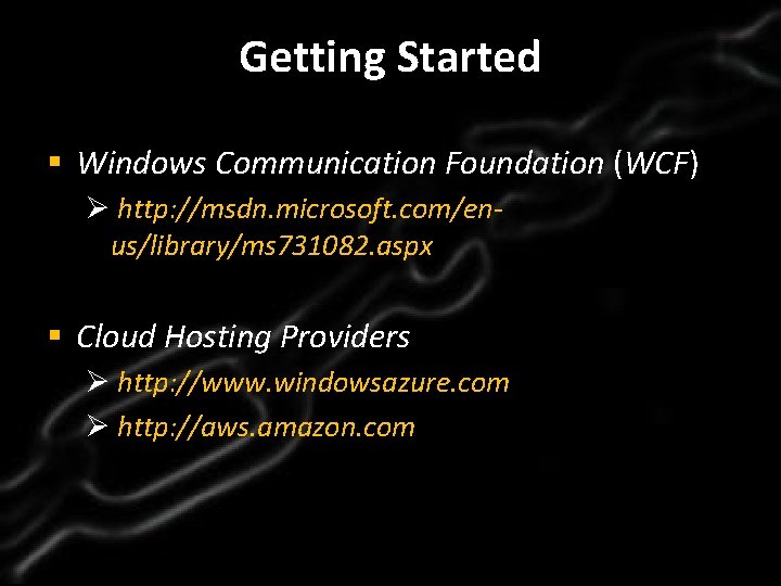 Click to. Getting edit Master Started title style § • Windows Click to edit