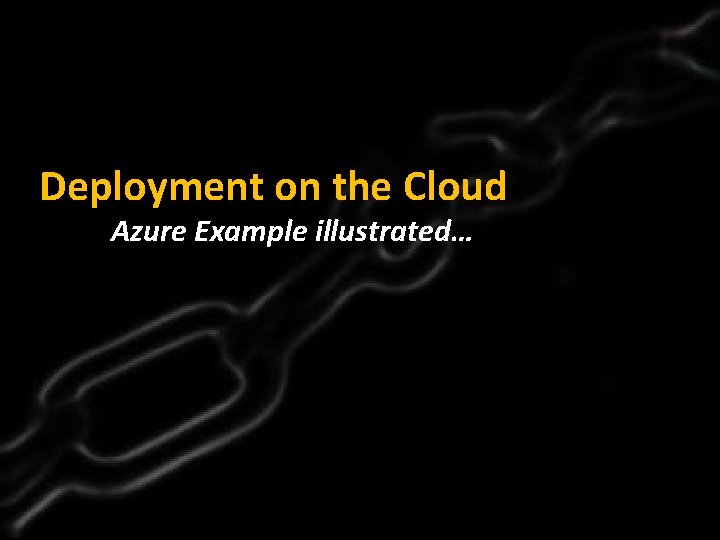 Click to edit Master title style • Click to edit Master text styles Deployment