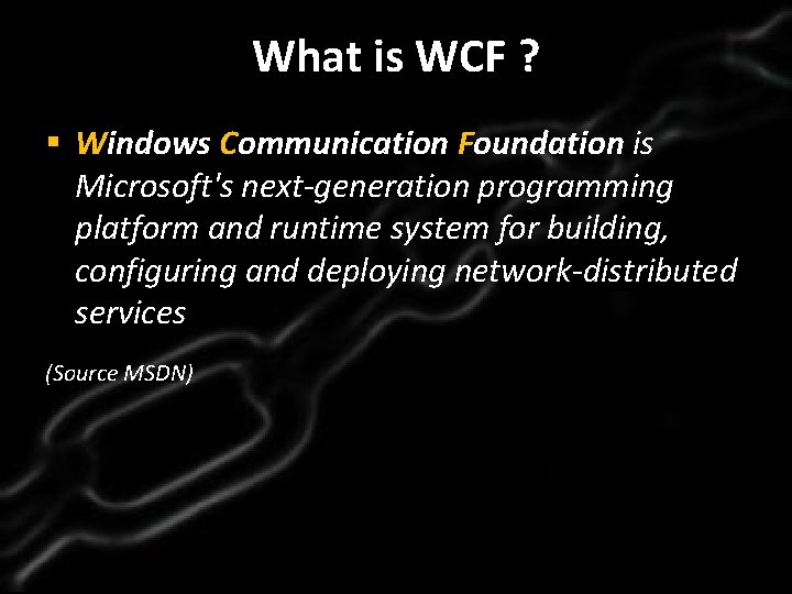 is WCFtitle ? style Click to What edit Master § Windows Communication Foundation is