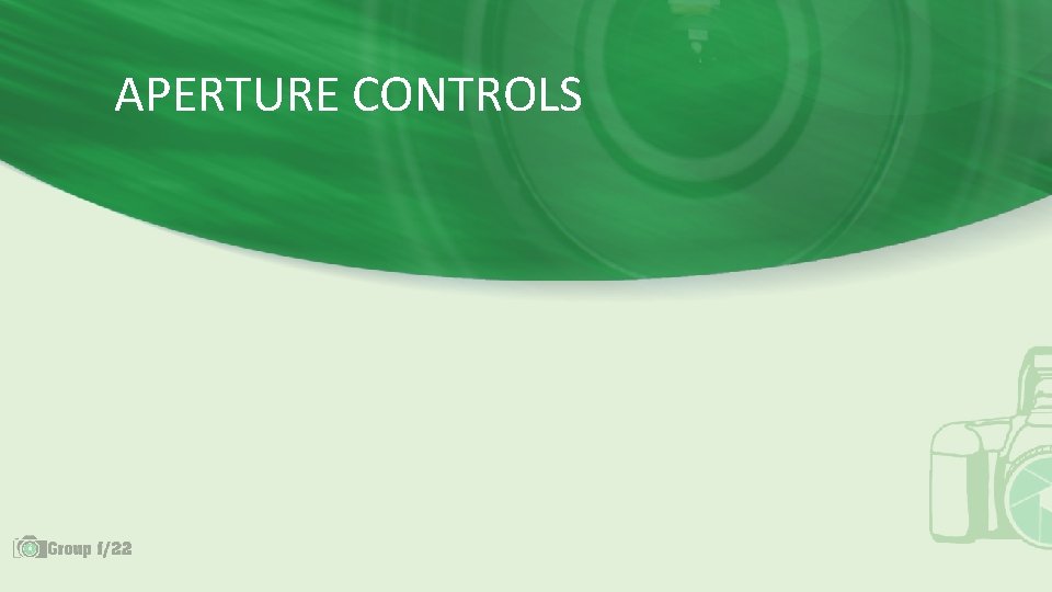 APERTURE CONTROLS 