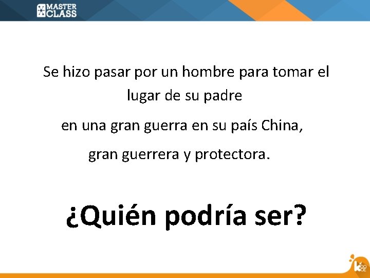 Se hizo pasar por un hombre para tomar el lugar de su padre en