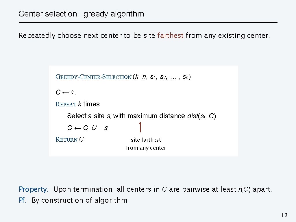 CS 38 Introduction to Algorithms Lecture 18 May