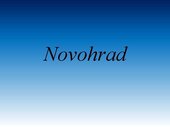 Novohrad 