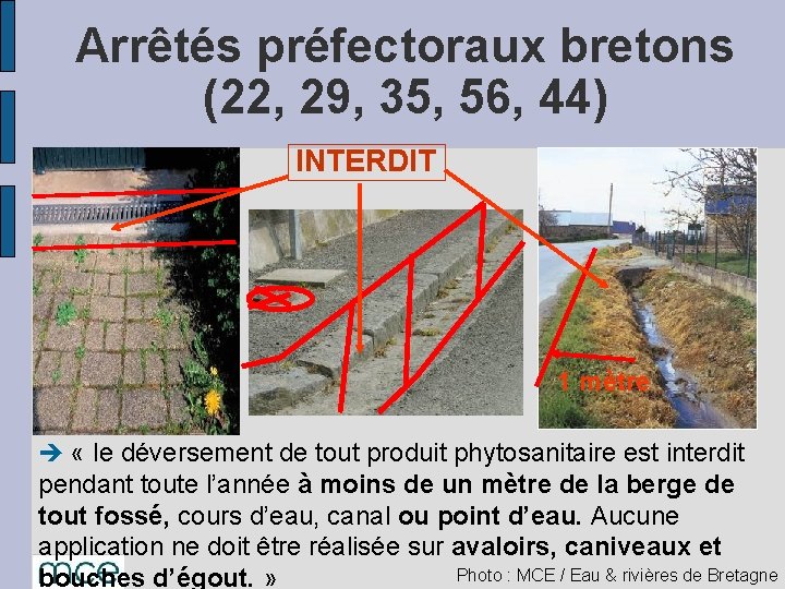 Arrêtés préfectoraux bretons (22, 29, 35, 56, 44) INTERDIT 1 mètre è « le
