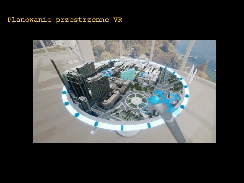 Planowanie przestrzenne VR ESRI City Engine 
