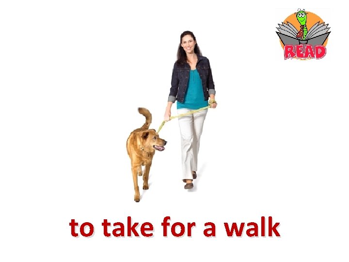 to take for a walk 