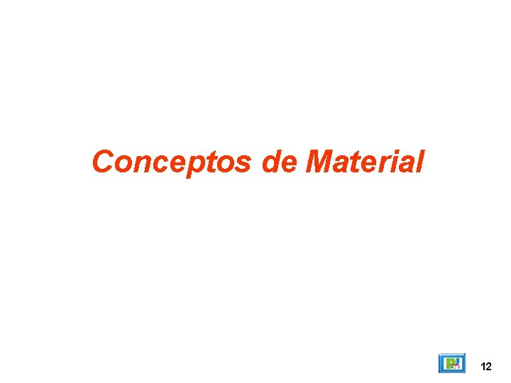 Conceptos de Material 12 