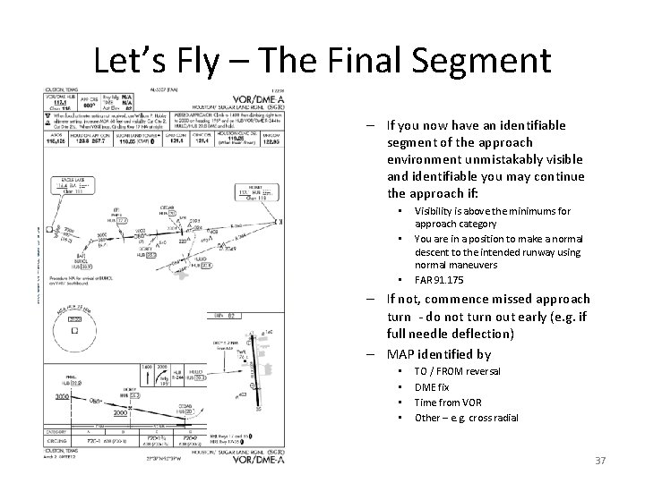 Let’s Fly – The Final Segment – If you now have an identifiable segment