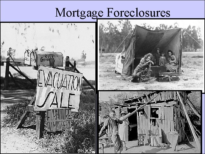 Mortgage Foreclosures 