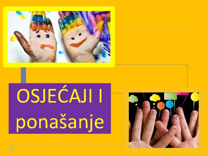 OSJEĆAJI I ponašanje 1 