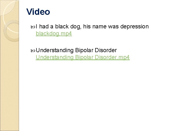 Video I had a black dog, his name was depression blackdog. mp 4 Understanding